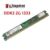 金士顿（Kingston）DDR3 1333 2G 台式机内存宽矮版随机发货!