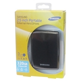 三星（SAMSUNG）HXMU032DA S2系列 320GB 2.5寸移动硬盘 USB2.0 钢琴黑