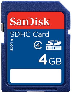 SanDisk（闪迪） 4G SDHC 存储卡（Class4）全新升级,品质如一!