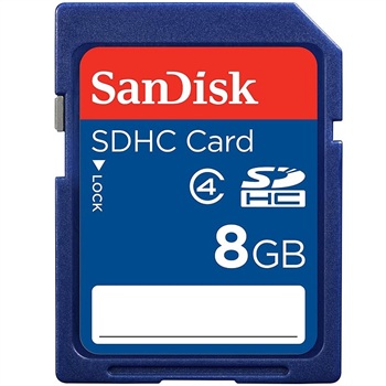 SanDisk（闪迪） 8G SDHC 存储卡（Class4）低价实惠才是硬道理!