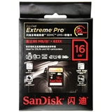 SanDisk（闪迪）Extreme Pro 16GB 至尊超极速SDHC存储卡（读95MB/s 写90MB/s）