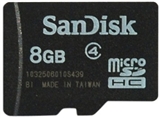 SanDisk（闪迪） 8G MicroSDHC(TF)存储卡（Class4）CLASS 4高速专业闪存,犀利价格!