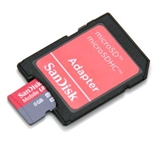 SanDisk(闪迪)至尊高速Ultra MicroSDHC 8G （TF）存储卡class6(30MB/s)一卡两用,TF与SD完美结合,技术源于美国.