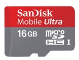 SanDisk(闪迪)至尊高速Ultra MicroSDHC 16G （TF）存储卡class6(30MB/s)