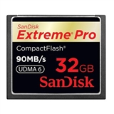 SanDisk（闪迪） Extreme Pro 超极速 32GB CF存储卡（90MB/S）极速系列 摄影发烧友标志性装备！!