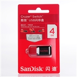 SanDisk（闪迪）酷扭（CZ52）4GB U盘扭一扭,不怕丢"帽子"