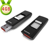 SanDisk（闪迪）Cruzer CZ36 4GB U盘 黑红 时尚滑盖设计 正品行货