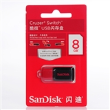 SanDisk（闪迪）酷扭 （CZ52）8GB U盘扭一扭,不怕丢"帽子"
