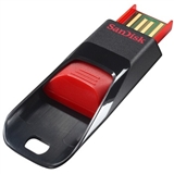 SanDisk（闪迪）Cruzer Edge CZ51 16GB U盘 供红黑色，伍年质保