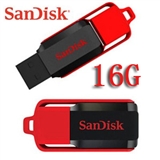 SanDisk（闪迪）酷扭（CZ52）16GB U盘可以翻跟头的U盘，身手灵敏，速度更优