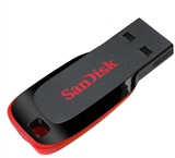 SanDisk（闪迪）酷刃 (CZ50) 16GB U盘 黑红 便携小巧U盘，全国联保