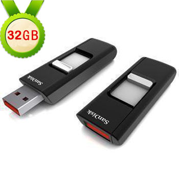 SanDisk（闪迪）Cruzer CZ36 32GB U盘 时尚滑盖设计，大容量正品行货！