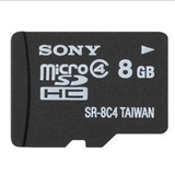索尼sony TF卡 8G 原装 SR-8N4 Micro SD卡 class4手机存储卡