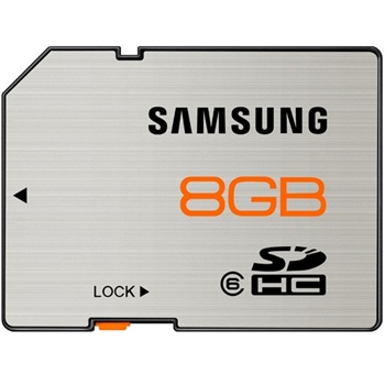 三星（SAMSUNG）8G SD/SDHC 高速存储卡（Class6）金属拉丝极速卡 上市 全国联保 