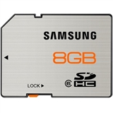 三星（SAMSUNG）8G SD/SDHC 高速存储卡（Class6）金属拉丝极速卡 上市 全国联保 