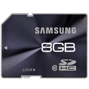 三星（SAMSUNG）8GB SDHC 高速存储卡（Class10）时尚镭射表面，感受三星质感！