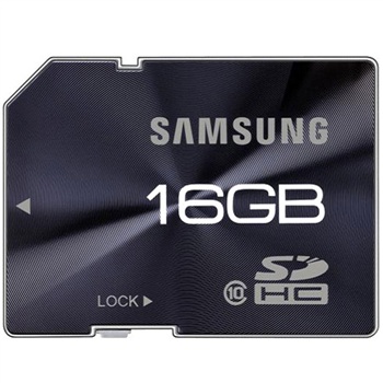 三星（SAMSUNG）16GB SDHC 高速存储卡（Class10）时尚镭射表面，感受三星质感！