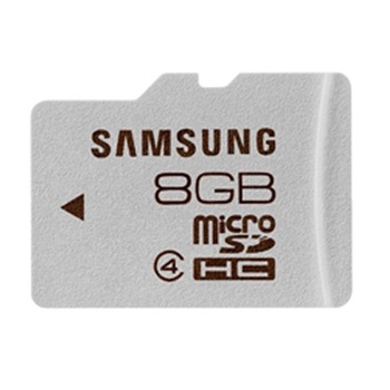 三星（SAMSUNG）8G TF（MicroSD/SDHC）存储卡（Class4）银灰色韩国原厂品质