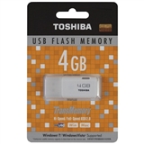 东芝（TOSHIBA）隼系列（THUHYBS-004G）U盘 4G 高速/优盘 新款上市 原装正品