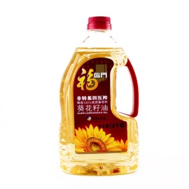 福临门非转基因压榨葵花籽油(瓶装 1.8L)