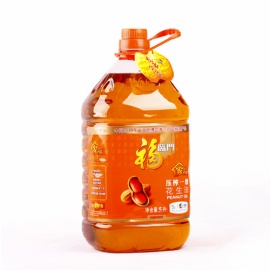 福临门非转基因一级压榨花生油(非转基因 瓶装 5L)