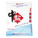 中盐低钠盐(纸塑装 400g)