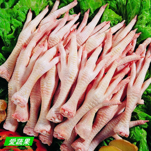 新鲜食品优质鸡肉 鸡爪 凤爪 辽宁地区配送500g