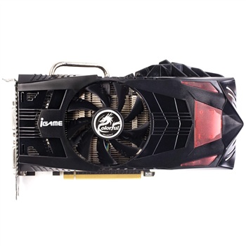 七彩虹（Colorful） iGame450 烈焰战神U D5 1024M 850/3800MHz 1024M/128位 DDR5 PCI-E显卡鲨鱼仿生学散热设计/SPT超量镀银PCB/ DX11时