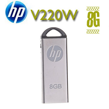 惠普（hp）全金属商务U盘(v220w) 8G 强烈金属质感