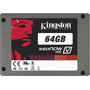 金士顿（Kingston）64GB SATA2接口 2.5英寸SV100S2/64G （独立包装）固态硬盘