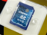 金士顿（Kingston）8GB class10 SD存储卡（SD10G2/8GB）100X正品行货，全国联保