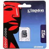 金士顿（Kingston）8G class4 TF（micro SD）存储卡（SDC4/8GBSP） CLASS 4正品行货全国联保