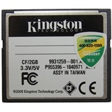 金士顿（Kingston）2G CF存储卡(CF/2GB)正品行货，终生质保