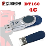 金士顿（Kingston)DataTraveler 160 4GB U盘(DT160/4GB)时尚且携带便利的存储利器 