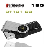 金士顿（Kingston)DataTraveler 101 Generation 2 (G2) 16GB U盘(DT101G2/16GB)正品保证，全国联保