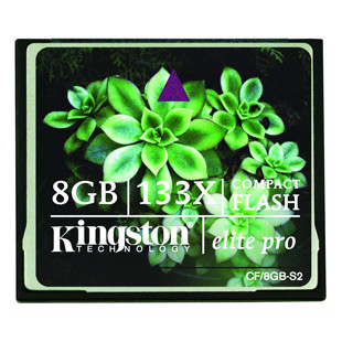 金士顿（Kingston）133X 8G CF存储卡（CF/8GB-S2) 正品行货，终生质保