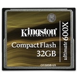 金士顿（Kingston）32GB 600x CF存储卡（CF/32GB-U3）完美的质量和优异的性能，值得您永久信赖。