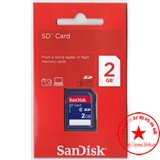 SANDISK SD2G Class 2  正品标准蓝卡