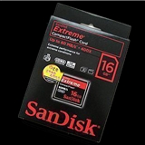 SanDisk闪迪 专业CF存储卡SDCFX-016G-P61 16G 读取速度60M/秒