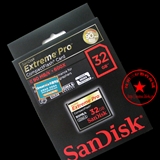 SanDisk闪迪 SDCFXP-032G-P91 专业CF存储卡 32G 读取速度90M/秒