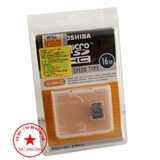 东芝TOSHIBA Micro SDHC/TF 16GB Class 4 手机存储卡 全球联保