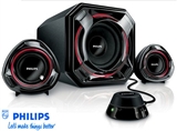 飞利浦PHILIPS SPA5300多媒体音箱 木质独立线控 感觉清晰音质